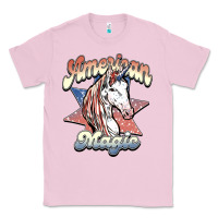 Bubblegum Pink American unicorn magic Classic Tee - HowdyJamesFarm