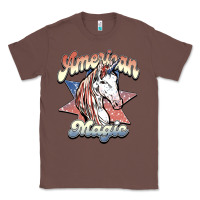 Chestnut American unicorn magic Classic Tee - HowdyJamesFarm