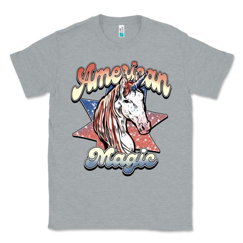 American Unicorn Magic Classic Tee by HowdyJamesFarm | Teevron