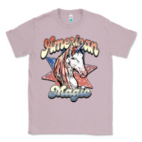 Lilac American unicorn magic Classic Tee - HowdyJamesFarm