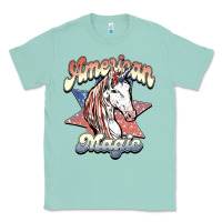 Seafoam American unicorn magic Classic Tee - HowdyJamesFarm