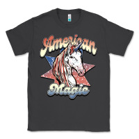 Smoke American unicorn magic Classic Tee - HowdyJamesFarm