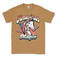 Toasted Coconut American unicorn magic Classic Tee - HowdyJamesFarm