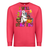 Cardinal i will stab you nurse Premium Sweatshirt - AdoDesignShop