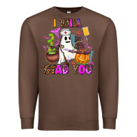 Chestnut i will stab you nurse Premium Sweatshirt - AdoDesignShop