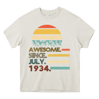 Cream Awesome Since JULY 1934 Heavy Core Tee - Bettercallsaul