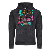Vintage Black long live the cowgirls olivia Vintage Hoodie - OliviaCreatesArt
