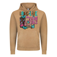 Vintage Camel long live the cowgirls olivia Vintage Hoodie - OliviaCreatesArt