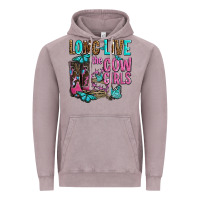 Vintage Zinc long live the cowgirls olivia Vintage Hoodie - OliviaCreatesArt