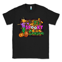 Black it's spooky season halloween Classic Tee - Artiststas