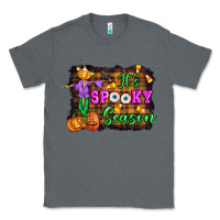Charcoal Heather it's spooky season halloween Classic Tee - Artiststas