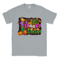 Heather Grey it's spooky season halloween Classic Tee - Artiststas