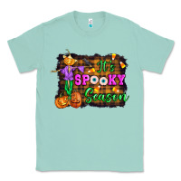 Seafoam it's spooky season halloween Classic Tee - Artiststas