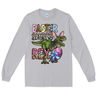 Moon Dust Easter Saurus Rex Long Sleeve Tee - OliviaCreatesArt