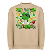 Mushroom one lucky teacher Heavyweight Sweatshirt - Artiststas