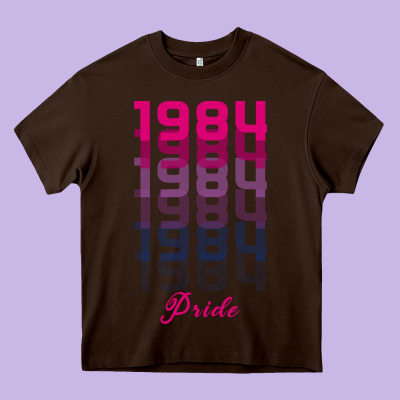 Pride 1984 Heavy Core Tee Designed By Bettercallsaul