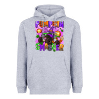 Heather Grey pumpkin smasher Heavyweight Hoodie - AdoDesignShop