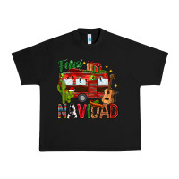 Black Feliz Navidad Christmas Mexico Urban Heavy Tee - HowdyJamesFarm