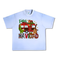 Grape Ice Feliz Navidad Christmas Mexico Urban Heavy Tee - HowdyJamesFarm