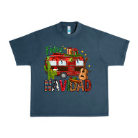 Midnight Navy Feliz Navidad Christmas Mexico Urban Heavy Tee - HowdyJamesFarm