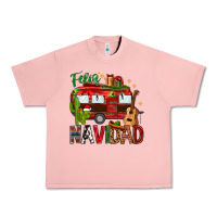 Salmon Feliz Navidad Christmas Mexico Urban Heavy Tee - HowdyJamesFarm