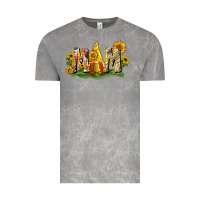Cloud Rock Mom gnome sunflower Vintage Tee - CowGirlArtShop