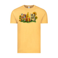 Vintage Mustard Mom gnome sunflower Vintage Tee - CowGirlArtShop