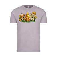 Vintage Zinc Mom gnome sunflower Vintage Tee - CowGirlArtShop