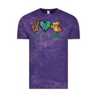 Cloud Purple peace love pumpkin spice latte Vintage Tee - Jasminsmagicworld