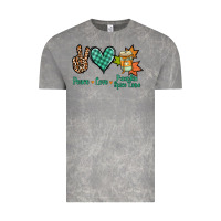 Peace Love Pumpkin Spice Latte Vintage Tee | Teevron