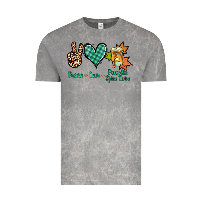 Peace Love Pumpkin Spice Latte Vintage Tee by Jasminsmagicworld | Teevron