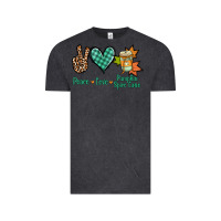 Vintage Black peace love pumpkin spice latte Vintage Tee - Jasminsmagicworld