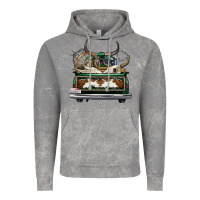 Cloud Rock cowhide and hunter truck olivia Vintage Hoodie - OliviaCreatesArt