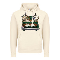 Vintage Artic cowhide and hunter truck olivia Vintage Hoodie - OliviaCreatesArt