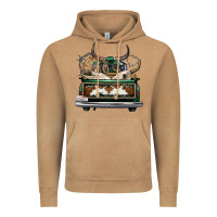 Vintage Camel cowhide and hunter truck olivia Vintage Hoodie - OliviaCreatesArt