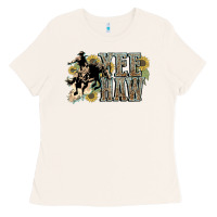 Bone Yee haw Cowboy western Ladies Tee - HowdyJamesFarm