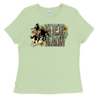 Matcha Yee haw Cowboy western Ladies Tee - HowdyJamesFarm