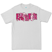 Dove Grey Fighter Breast Cancer Premium Tee - NancyCooperArtShop