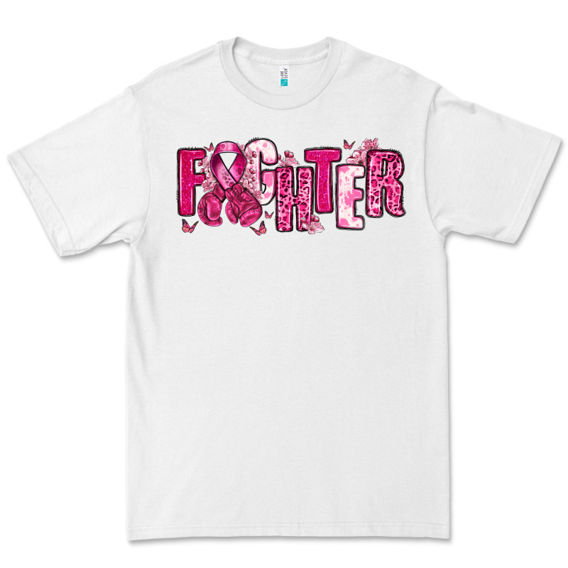Fighter Breast Cancer Premium Tee by NancyCooperArtShop | Teevron