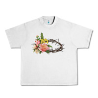 Lunar Rock Crown of thorns floral Easter Urban Heavy Tee - CowGirlArtShop