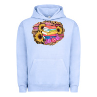 Pigment Grape Ice books sunflower back to school background Urban Hoodie - AdoDesignShop
