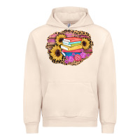 Sandshell books sunflower back to school background Urban Hoodie - AdoDesignShop