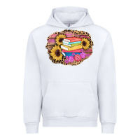 White books sunflower back to school background Urban Hoodie - AdoDesignShop