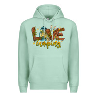 Seafoam Love Camping Premium Hoodie - CowhideDigitalArt