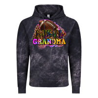 Cloud Black football grandma Vintage Hoodie - OliviaCreatesArt