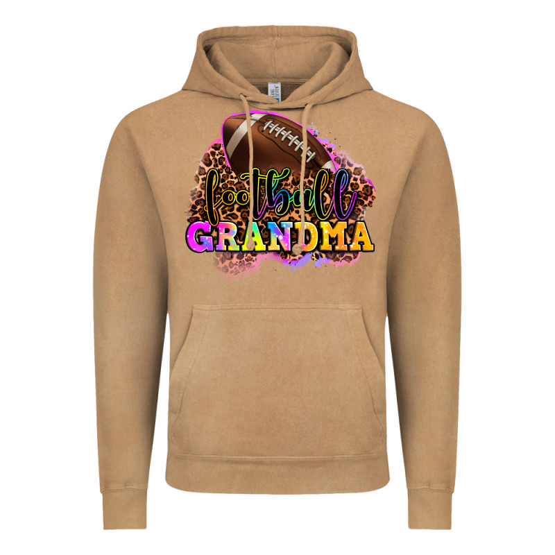 Football Grandma Vintage Hoodie by OliviaCreatesArt | Teevron