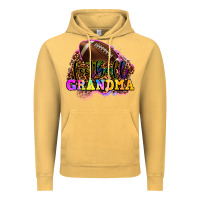 Vintage Mustard football grandma Vintage Hoodie - OliviaCreatesArt
