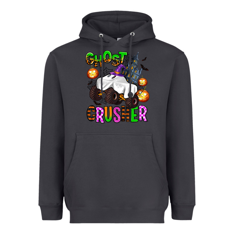 Ghost Crusher Heavyweight Hoodie by AdoDesignShop | Teevron