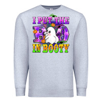 Heather Grey i put the in booty Premium Sweatshirt - AdoDesignShop