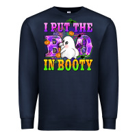Navy i put the in booty Premium Sweatshirt - AdoDesignShop